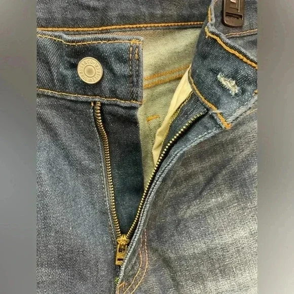 Levi Strauss 514 dark was jeans size W 34 L 30 - Picture 5 of 8